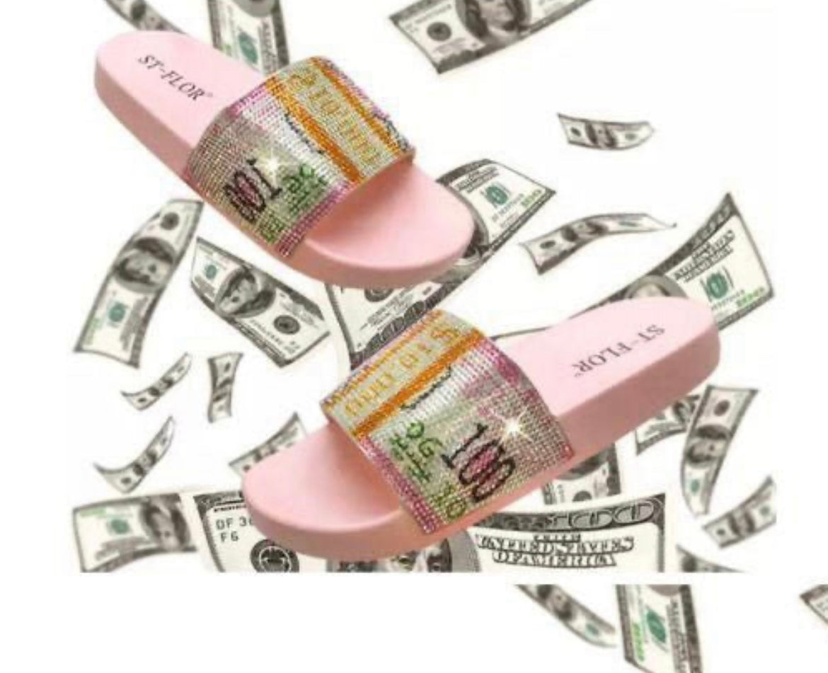 Money Slides (Pink)